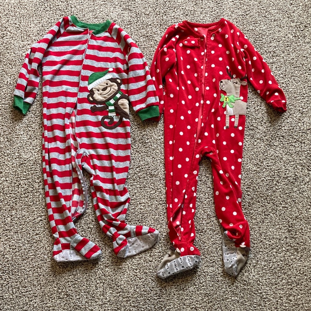 Boys or girls Festive Striped and Polka Dot Kids One Piece Set